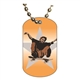 Skateboarding Dog tag