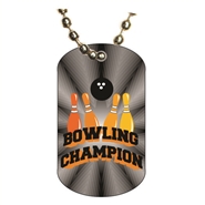 Bowling Dog tag