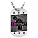 Lip Sync Dog tag