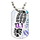 Running Dog tag