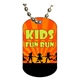 Kids Run Dog tag