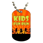 Kids Run Dog tag