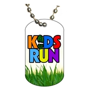 Kids Run Dog tag
