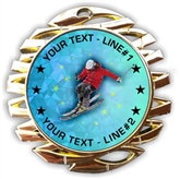 Downhill Skiing Medal