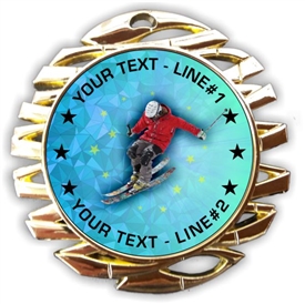 Downhill Skiing Medal