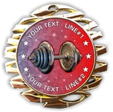 Weight Lifting Medal
