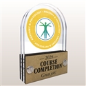 Double Pane Acrylic Anatomy and Physiology Trophy Award