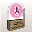 Double Pane Acrylic Chorus Trophy Award