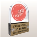 Double Pane Acrylic Field Day Trophy Award