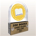 Double Pane Acrylic Reading Trophy Award
