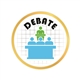 Debate Pin