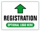 Event Registration Area Sign | Registration Directional