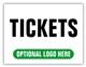 Event Registration Area Sign | Tickets