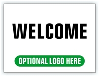 Event Registration Area Sign | Welcome