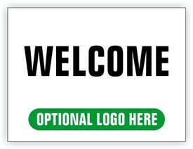 Event Registration Area Sign | Welcome