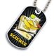 Science Dog tag
