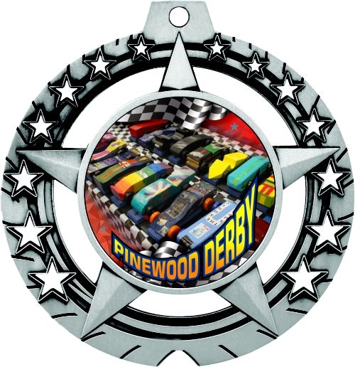 Pinewood Derby Medals | Custom Engraved Awards | Just Award Medals