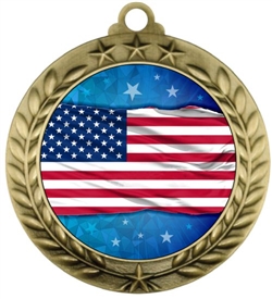 American Flag Medal