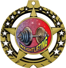 Weight Lifting Medal