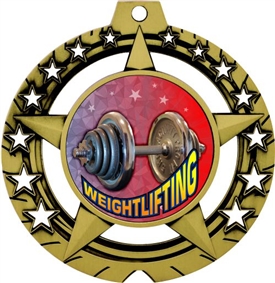 Weight Lifting Medal