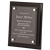 Black Piano Finish Floating Acrylic Plaque
