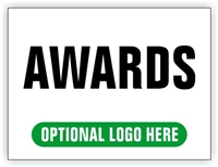 Race Finish Area Sign - Awards
