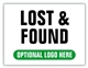 Race Event I.D. & Information Sign | Lost & Found