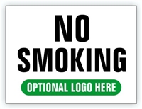 Race Event I.D. & Information Sign | No Smoking