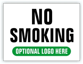 Race Event I.D. & Information Sign | No Smoking