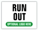 Race Event I.D. & Information Sign | Run Out