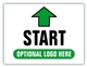 Race Event I.D. & Information Sign | Start Directional