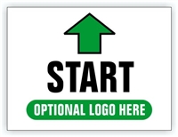 Race Event I.D. & Information Sign | Start Directional
