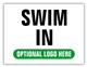 Race Event I.D. & Information Sign | Swim In