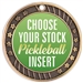 Pickleball Full Color Insert Medal