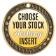 Archery Full Color Insert Medal