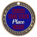 Place Full Color Insert Medal