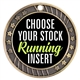 Running Full Color Insert Medal