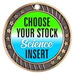 Science Full Color Insert Medal