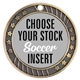 Soccer Full Color Insert Medal