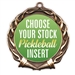 Pickleball Full Color Insert Medal