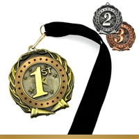 Place Colored Ring Insert Medals