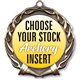 Archery Full Color Insert Medal