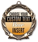 Beer Full Color Custom Text Insert Medal