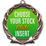 Chili Cook-off Full Color Insert Medal