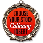 Culinary Full Color Insert Medal