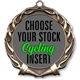Cycling Full Color Insert Medal