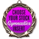 Gymnastics Full Color Insert Medal