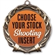 Shooting Full Color Insert Medal