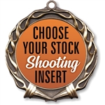 Shooting Full Color Insert Medal