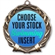 Swimming Full Color Insert Medal